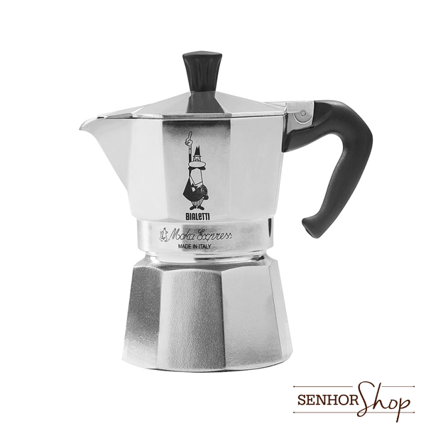 Bialetti Moka 3 Xícaras (Cafeteira Italiana)