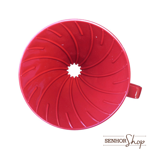 Suporte para Filtro de Café Hario V60-01 Vermelha - Image 2